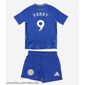 Leicester City Jamie Vardy #9 Kotipaita Lapsille 2024-25 Lyhythihainen (+ shortsit)